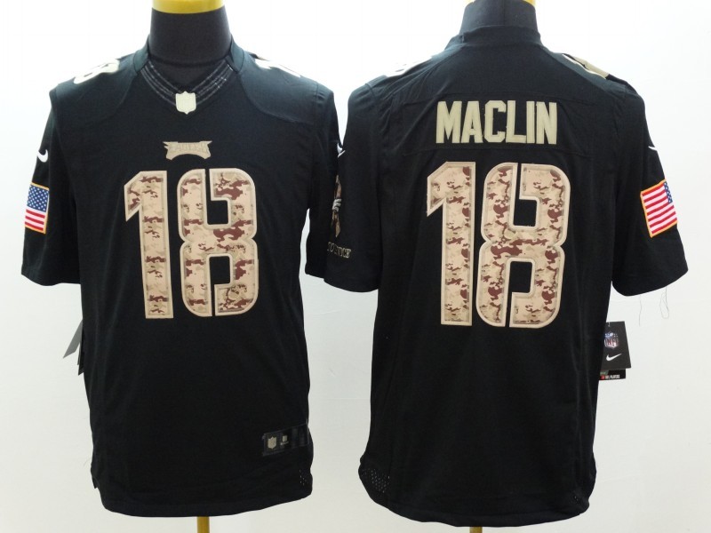 Men's Philadelphia Eagles Jeremy Maclin #18 Black Jersey